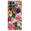 Husa Samsung Galaxy S23 Ultra, Silicon Premium, FLOWERS - PINK